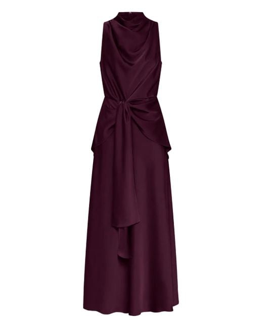 Robe Longue Esmara À Col Montant Nicholas en coloris Purple