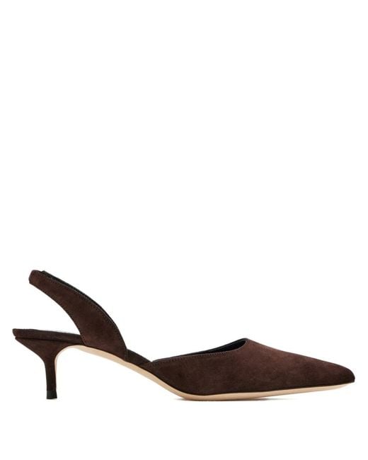 Staud Brown Escarpins Sebastian 55 Mm À Bride Arrière