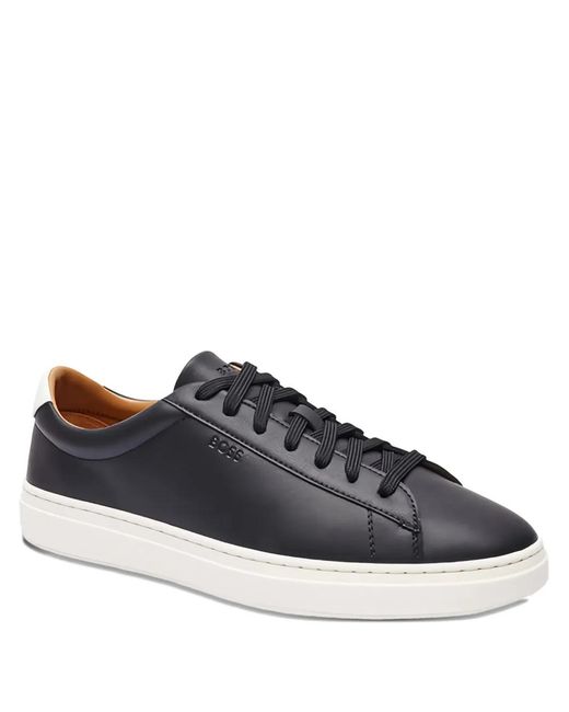 HUGO Blue Baskets Kieran En Daim À Lacets for men