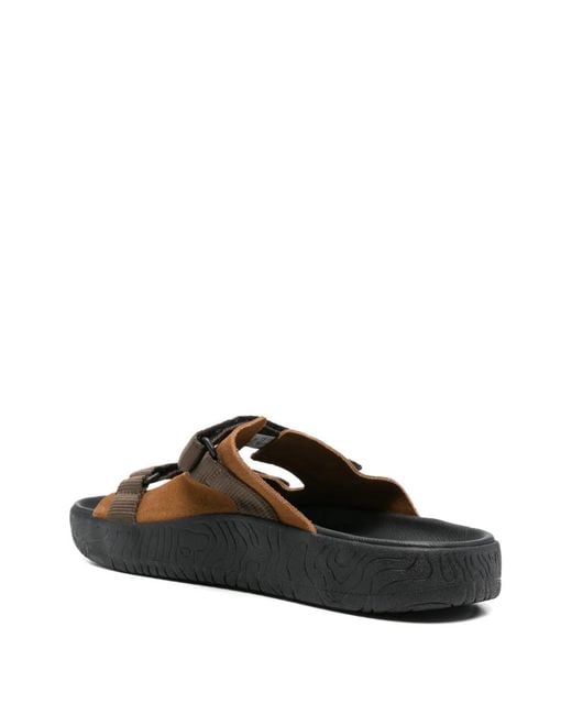 Veja White Arpoador Touch-Strap Suede Sandals for men