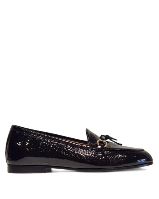 Henderson タッセルバックル ローファー Black