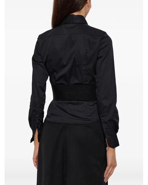 Vetements Blue Button-Fastening Shirt