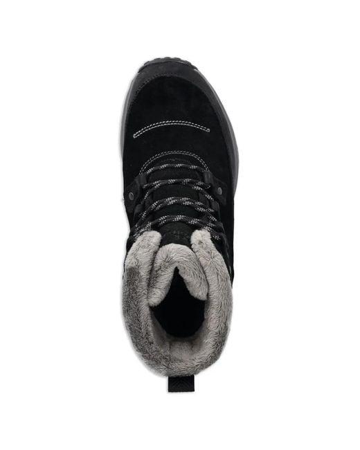 Jack Wolfskin Black Dromoventure Texapore Lace-Up Boots