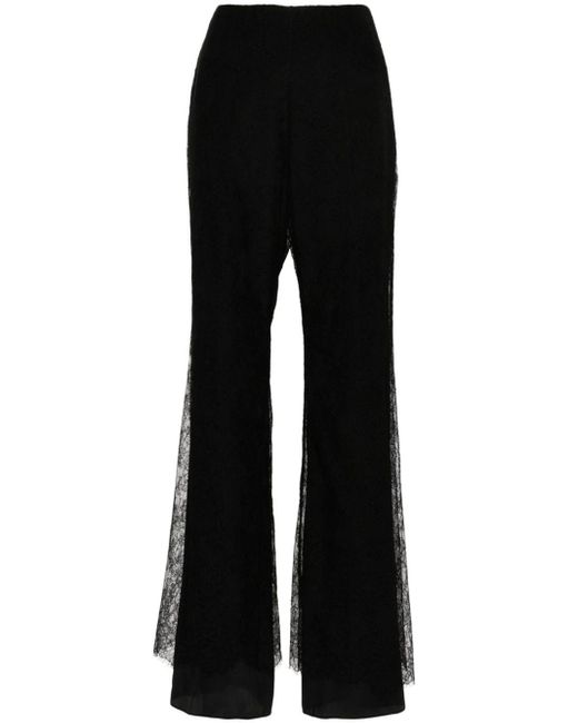 Givenchy Black Hose mit ausgestelltem Bein