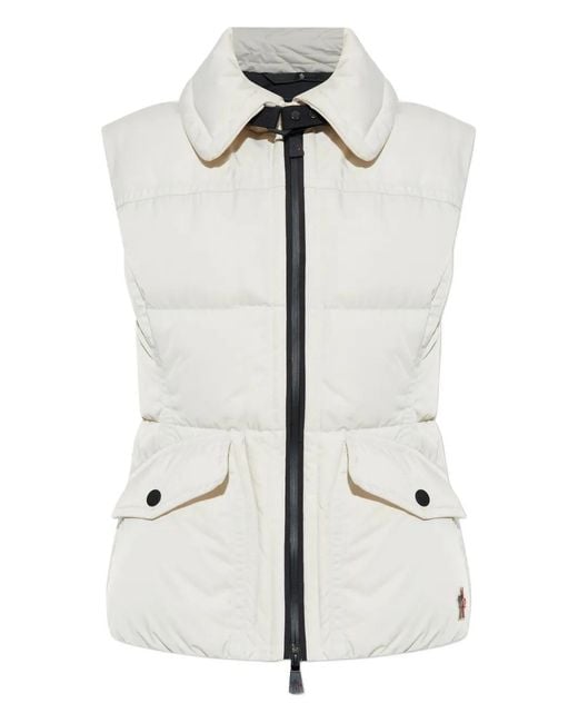 Moncler White Vests