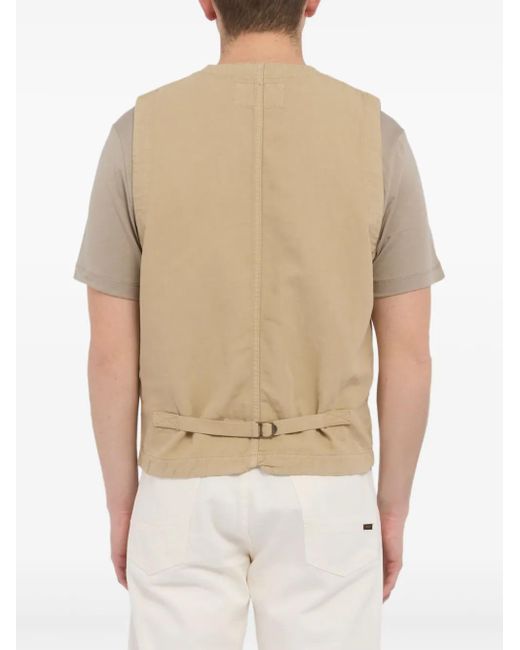 メンズ chesapeake's Button-down Waistcoat Natural