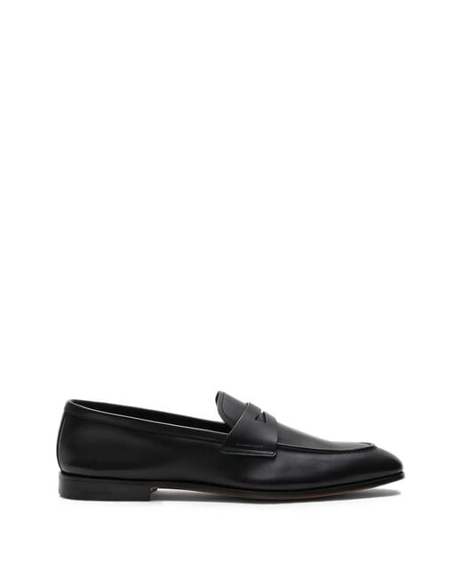 Church's Black Maesteg Polished Loafers for men