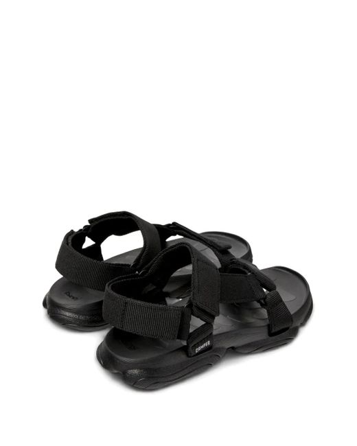 Camper Black Karst Sandals