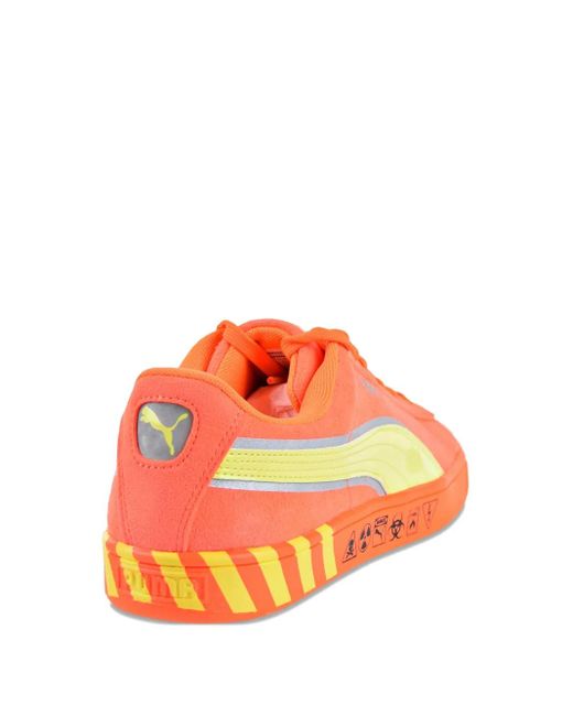 PUMA Orange Baskets Hazard for men