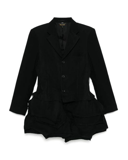 Comme des Garçons Black Asymmetric Hem Blazer