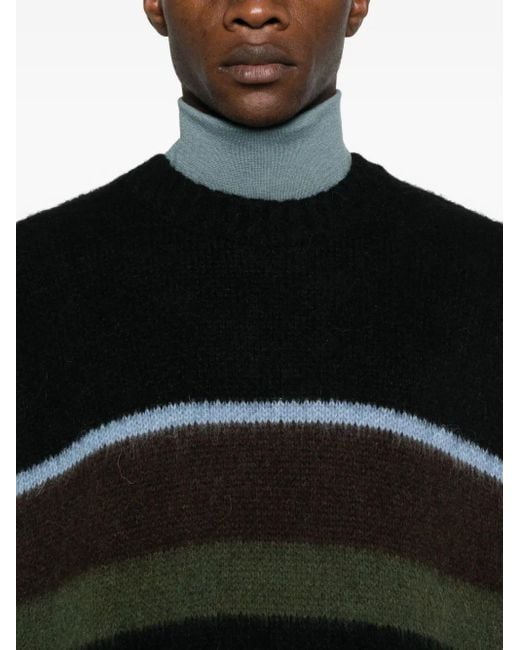 Carhartt Black Merton Striped Jumper