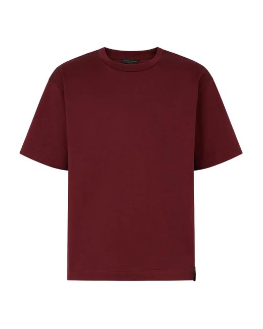 Giuseppe Zanotti Red Logo-Print T-Shirt for men