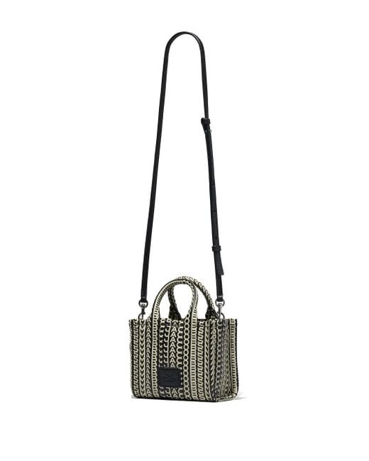 BORSA 'THE MONOGRAM LEATHER MICRO TOTE BAG' di Marc Jacobs in Multicolor