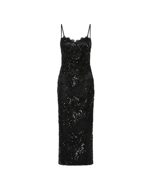 Rebecca Vallance Black Beau Midi Dress
