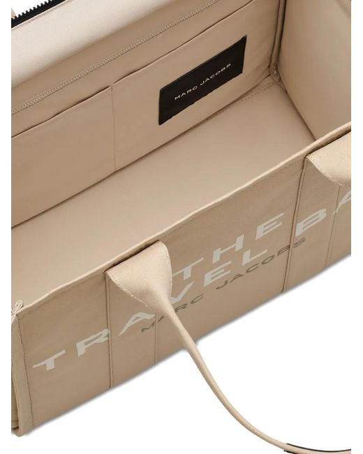 Marc Jacobs Natural The Travel Tote Cotton Handbag