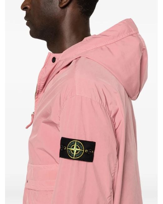 Light Jackets Stone Island de hombre de color Pink