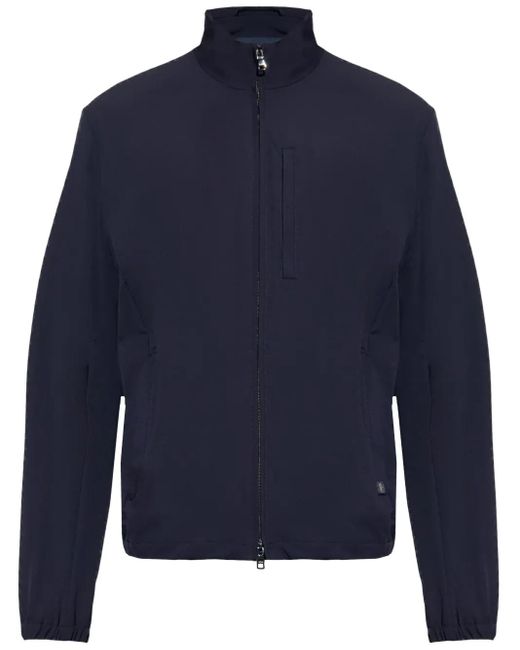 Giacca A Collo Alto di Paul & Shark in Blue da Uomo