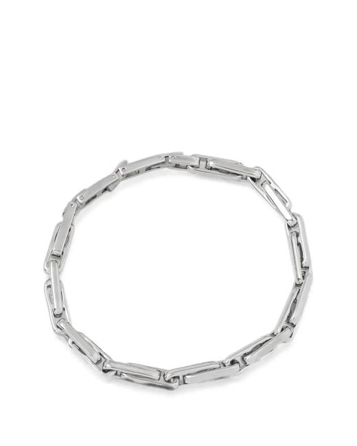Trussardi Metallic Link-Chain Bracelet