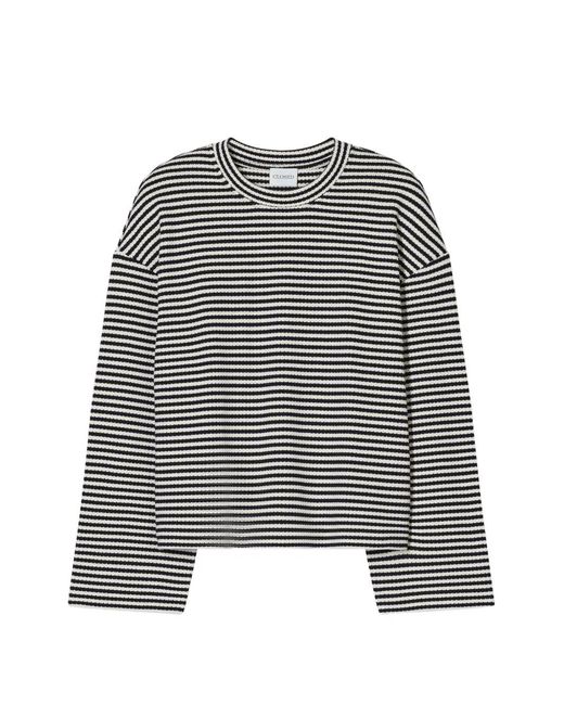Closed Natural Striped Longsleeve