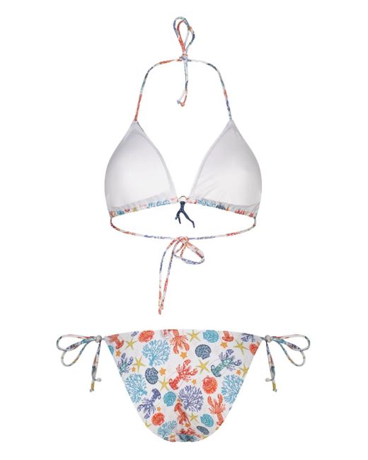 Paramidonna White Kourtney Bikini Set