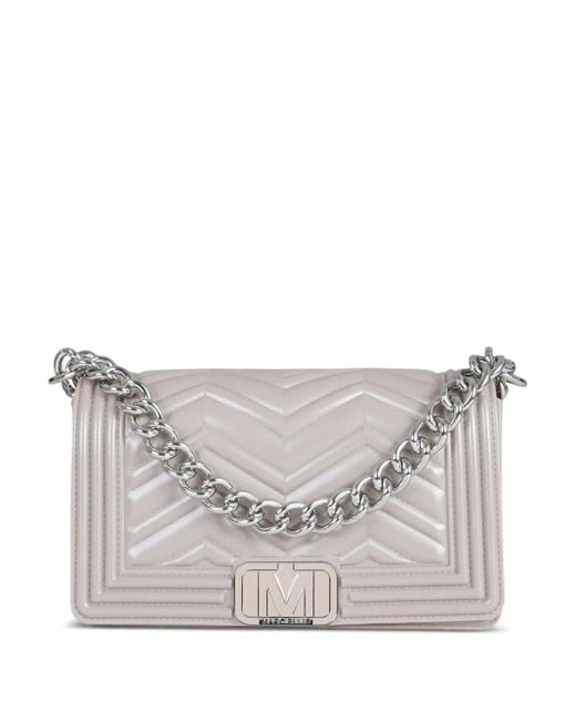 Marc Ellis S Flat Wave Shoulder Bag Gray