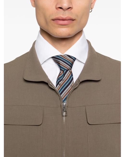Montecore Jacke Mit Aufgesetzter Reißverschlusstasche in Brown für Herren