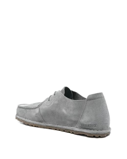 Birkenstock Gray Utti Lace-Up Shoes for men