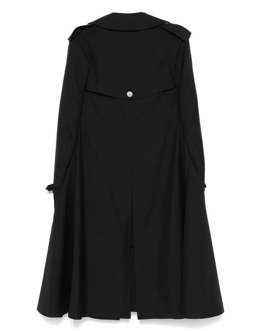Junya Watanabe Black Panelled Cape