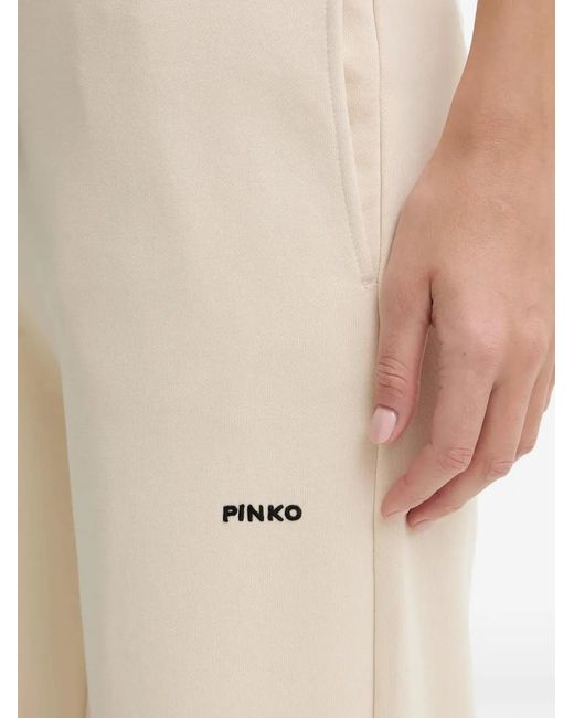 Pantalones Con Cordones Pinko de color Natural