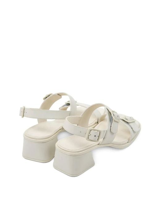 Camper White Kora Sandals