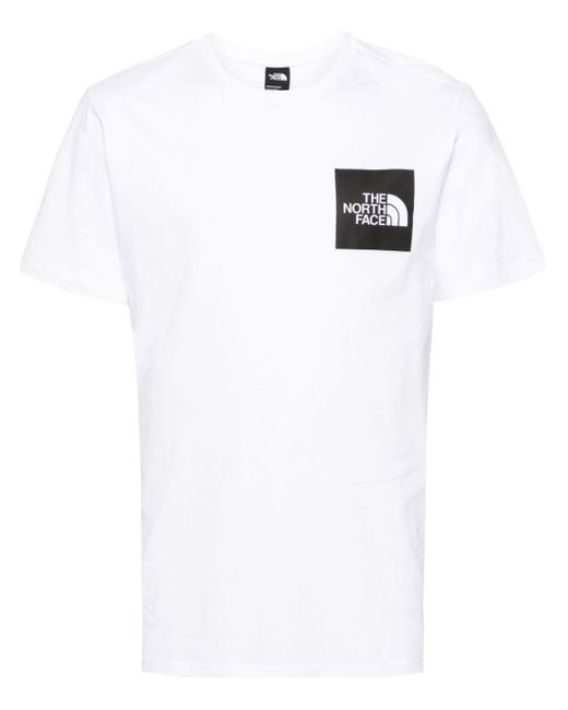 Camiseta con logo estampado The North Face de hombre de color White