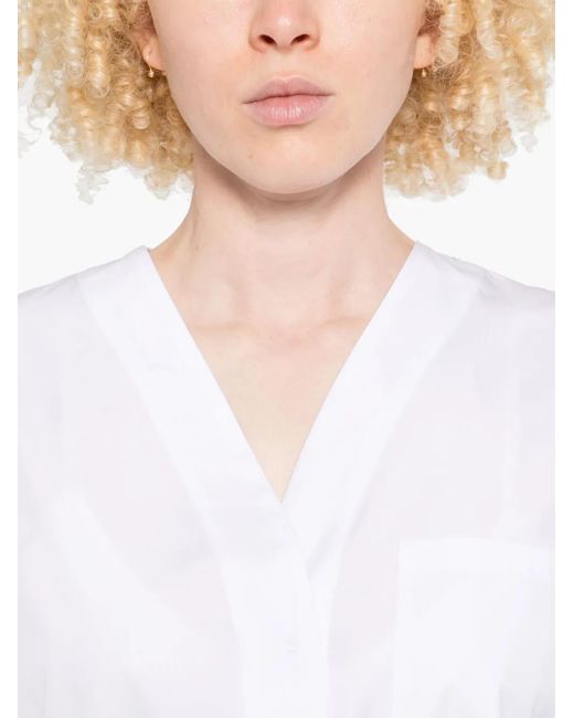 Max Mara White Klassisches Hemd