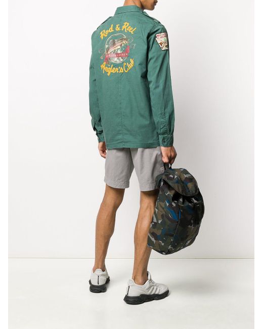 Polo Ralph Lauren Utility Fishing Shirt in Green for Men