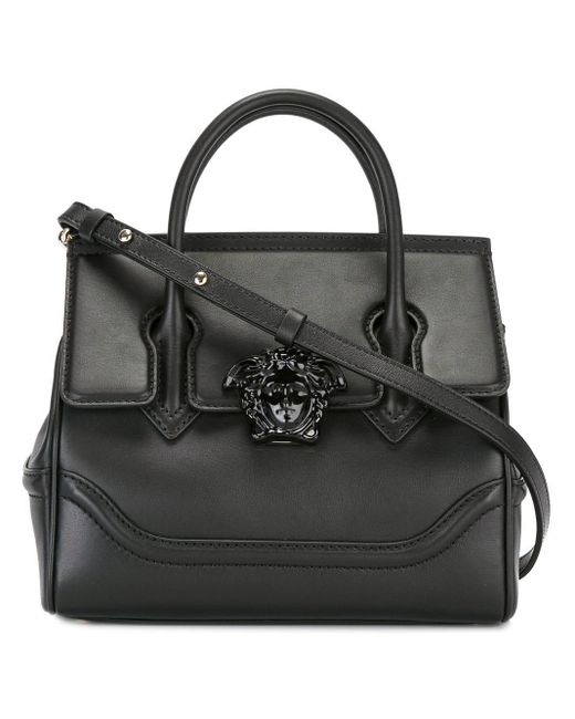 Versace Black Palazzo Empire Shoulder Bag