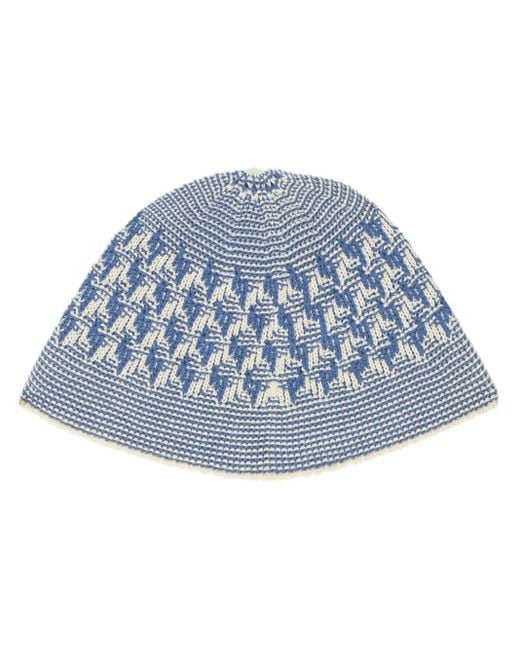 Gorro con motivo abstracto Etro de hombre de color Blue