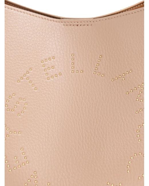 Stella McCartney Natural Stella Logo Tote Bag