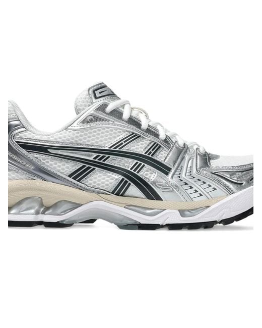 Asics White Sports Shoes "Gt-Kayano 14"