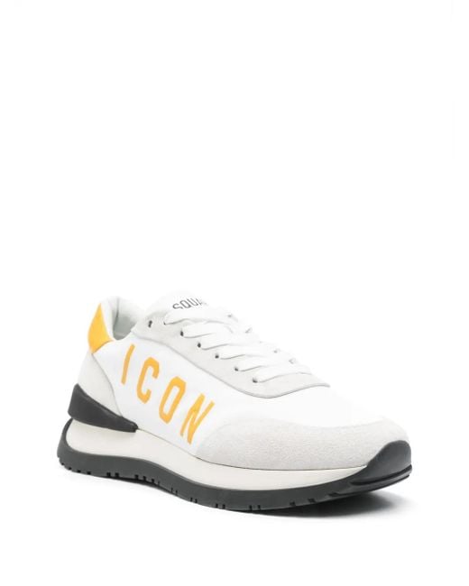 DSquared² White Running Sneakers for men