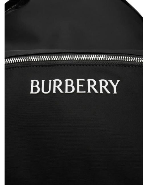 Burberry Black Nylon Backpack for men