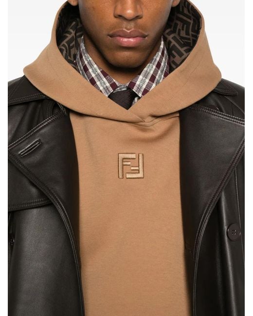 Fendi Natural Sweatshirt for men