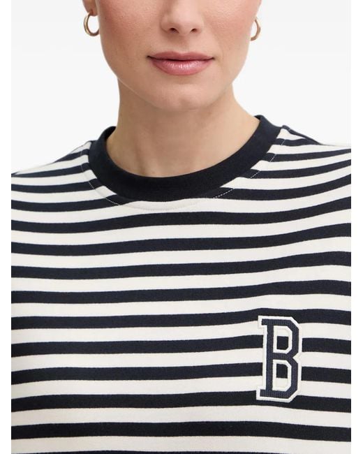 Barbour White Gabby Sweatshirt