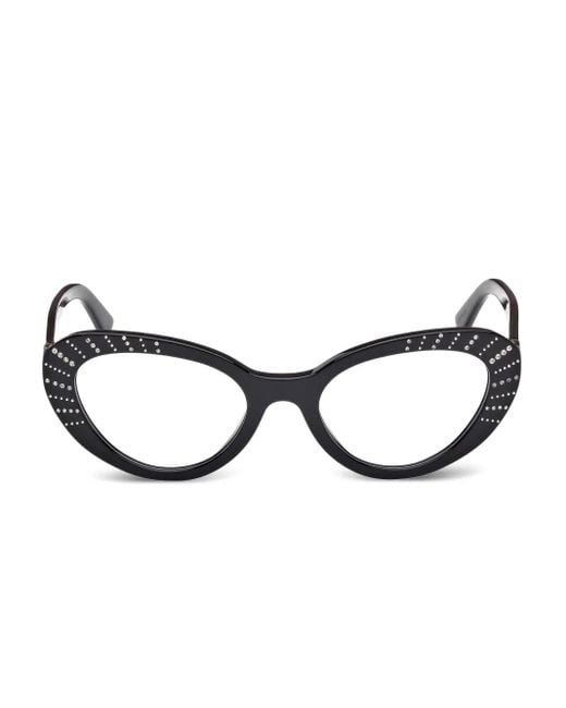 Gafas con montura cat eye cuadrada GUESS EYEWEAR de color Brown