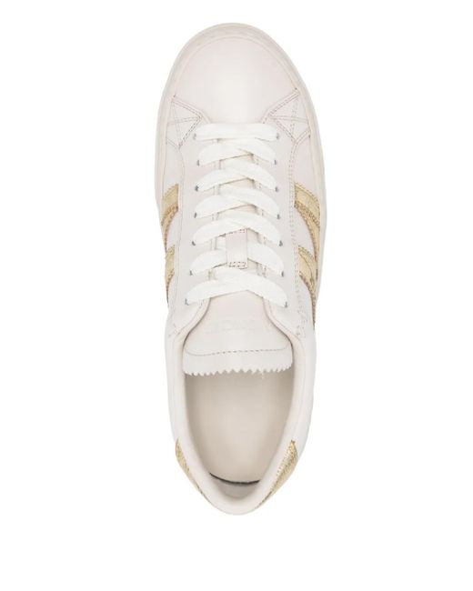 Moncler White Monaco2 Sneakers