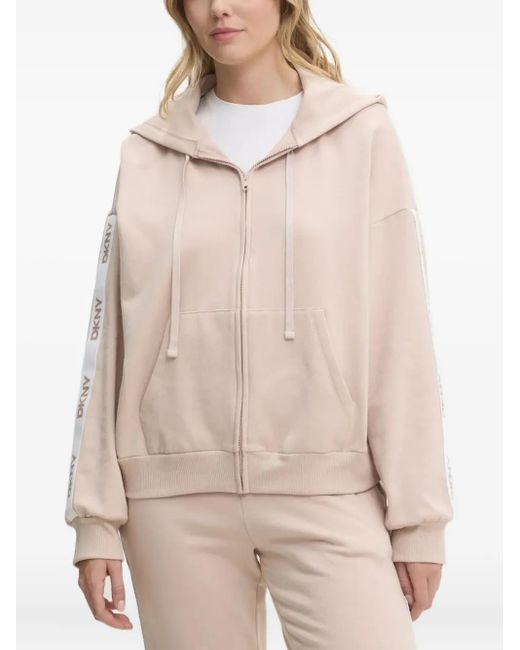DKNY Natural Pyjamas mit Logo-Detail (3er-Set)
