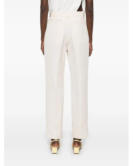 Jacquemus White Trousers