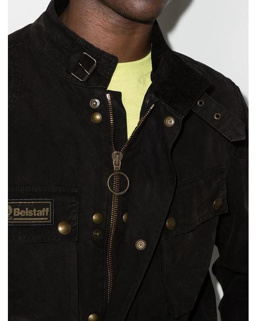 Belstaff Button-Up Jacket in het Black voor heren