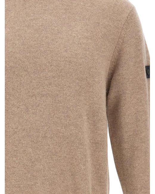 Peuterey White Gediz Long-Sleeve Sweater for men