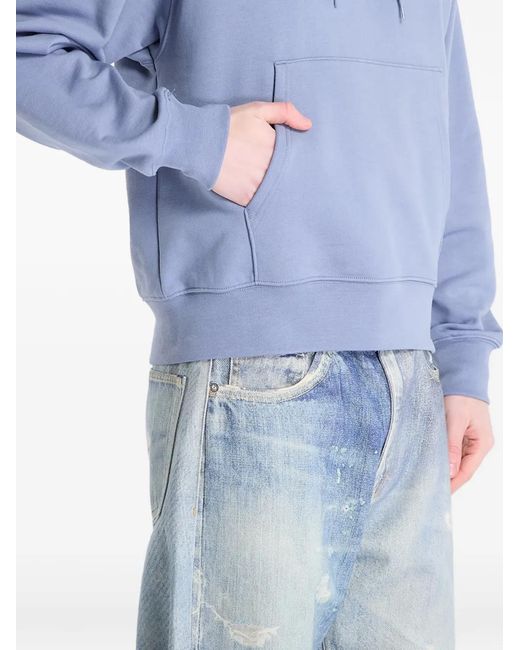 Vans Blue Graff Logo-Print Hoodie for men