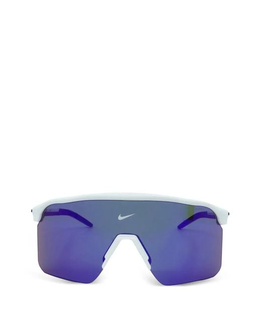 Nike Blue Expedition Shield Sunglasses for men