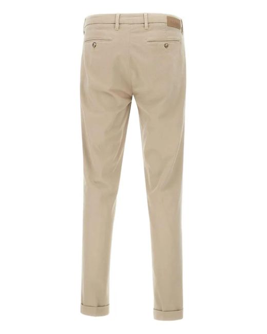 Re-hash Natural Buttoned Trousers for men